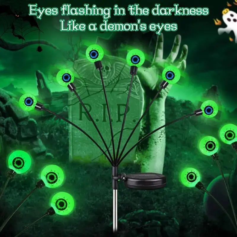 Wren Solar Garden Lights - full-length view