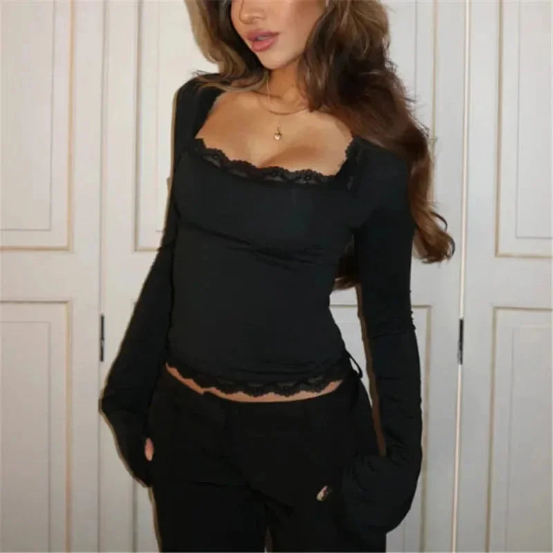 Beatrix Women's Top - fabric and finish detail