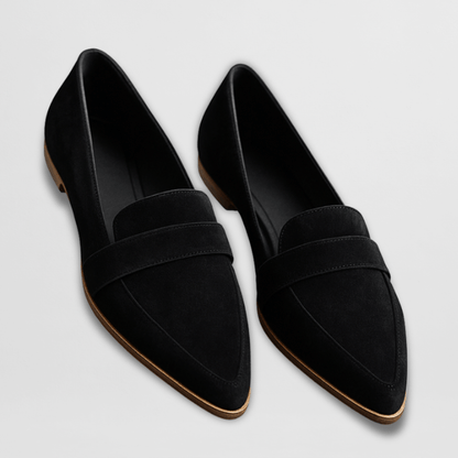 Jolie Women's Loafers - fabric and finish detail