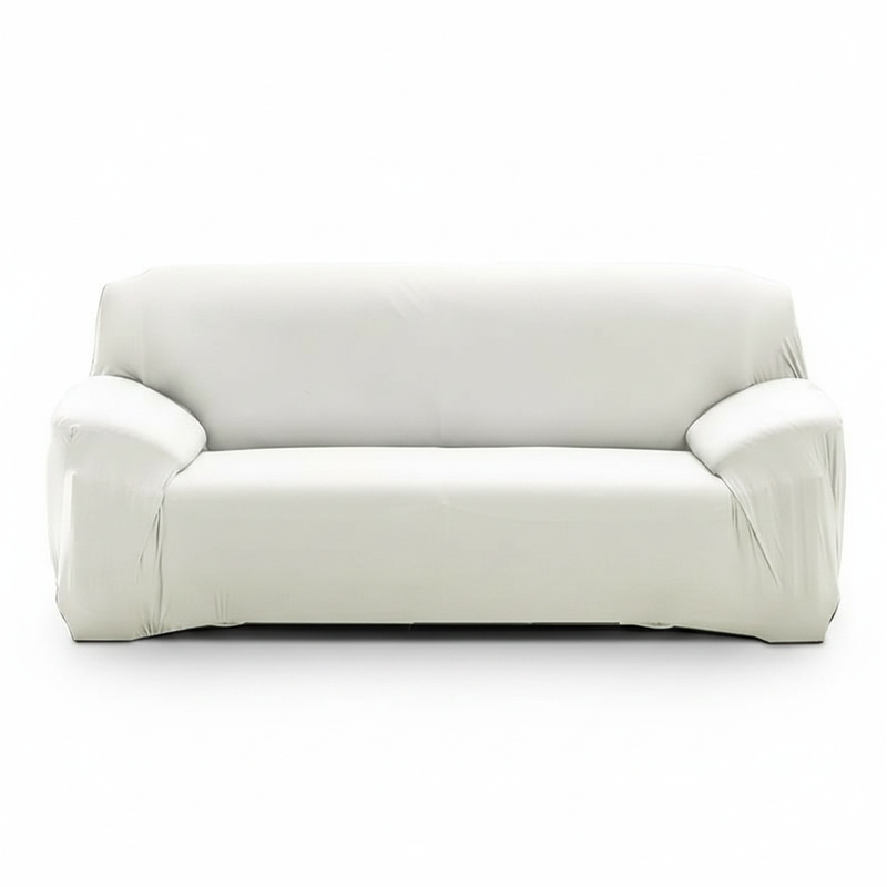 Alabaster Couch Cover | Expandable Slipcover, Non-Slip Protection