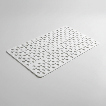 Non-Slip Shower Mat - White