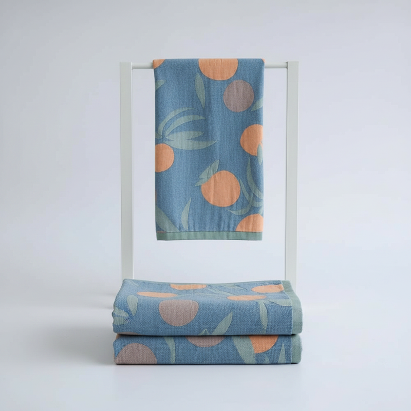Cotton Beach Towel | Oversized, Summer-Weight
