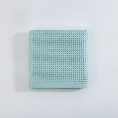Cotton Waffle Bath Towel - Ocean