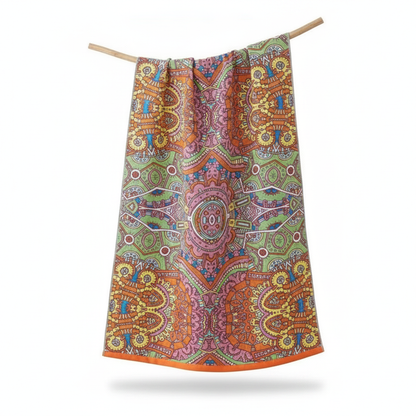 Cotton Gauze Bath Towel | Moroccan Style, 30"x63"
