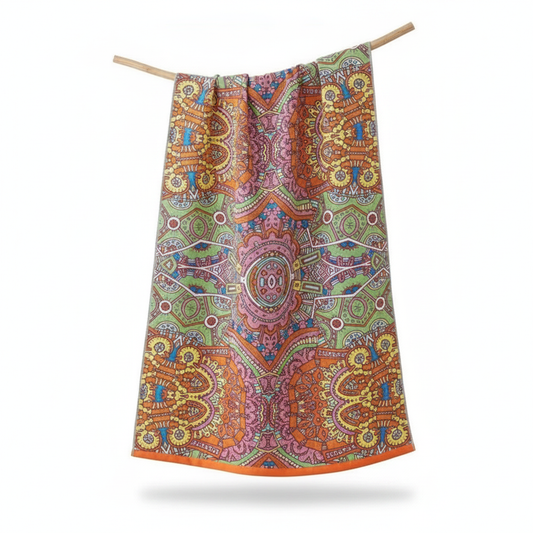 Cotton Gauze Bath Towel | Moroccan Style, 30"x63"