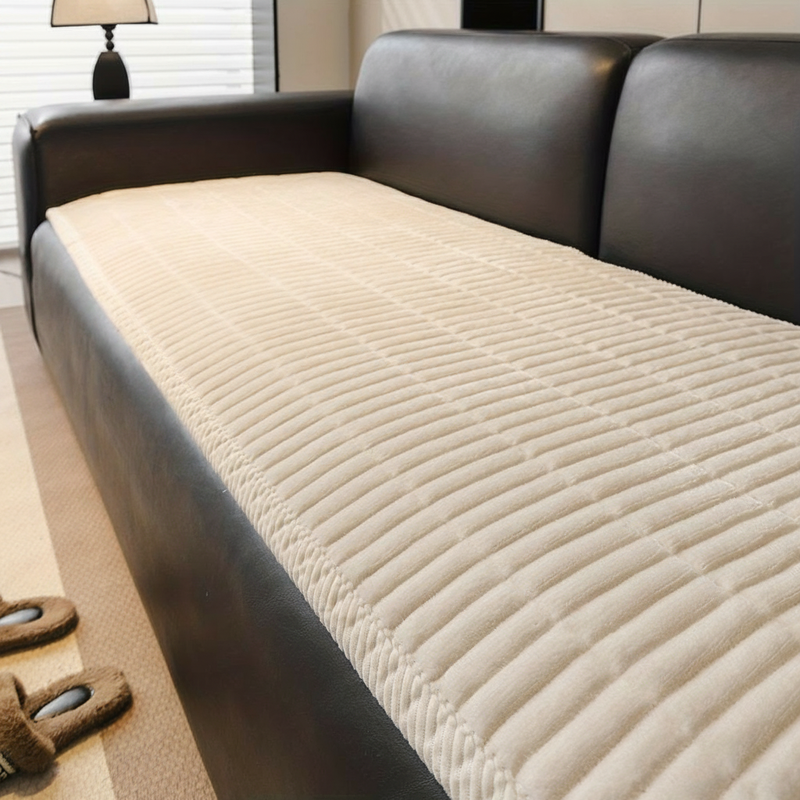 Cozy Microfiber Couch Cover | Slipcover, Pet Hair Protection
