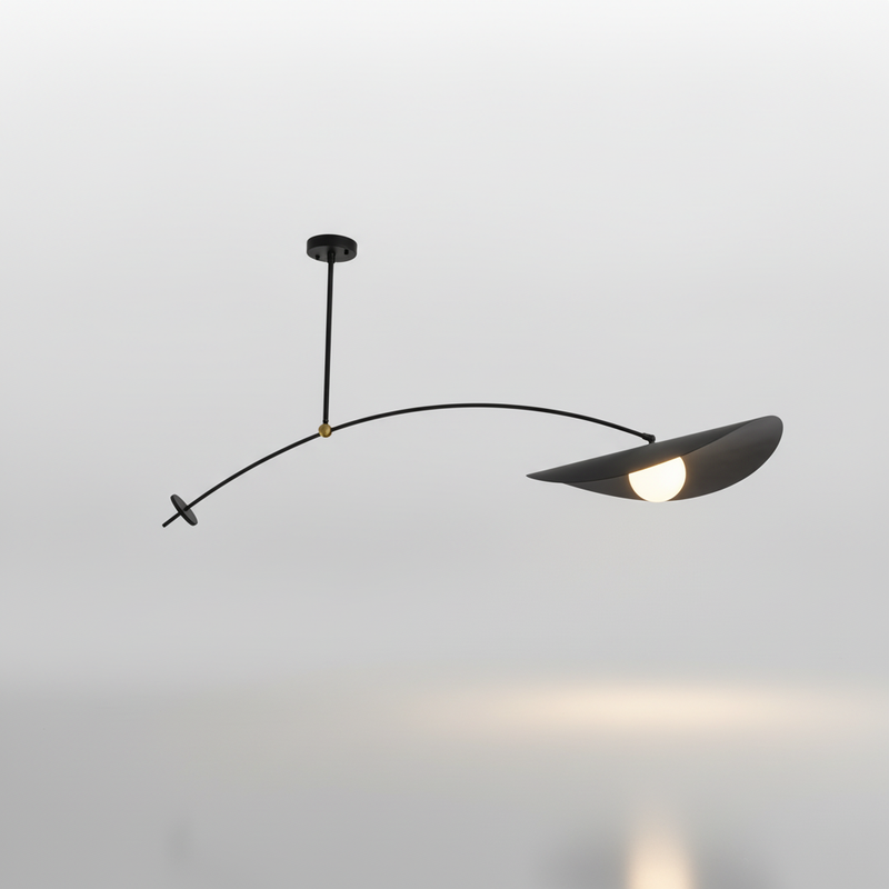 VertexLight | Stylish Black Adjustable Kitchen Pendant Lighting Fixture