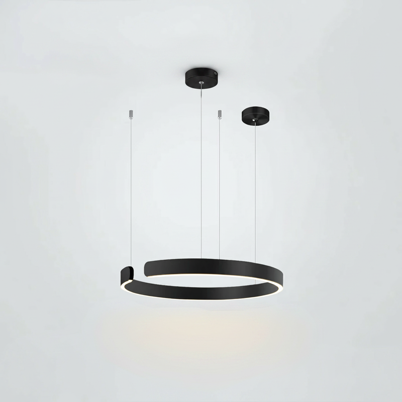 MatrixAura | Elegant Modern Metal Pendant Lighting for Kitchen Island