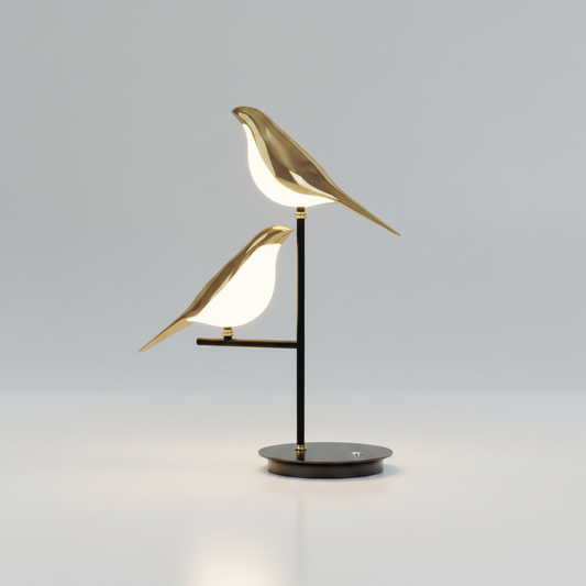 AureliaGlow bird LED lamp studio packshot