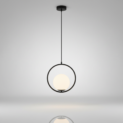 HausSphere pendant - black finish studio packshot