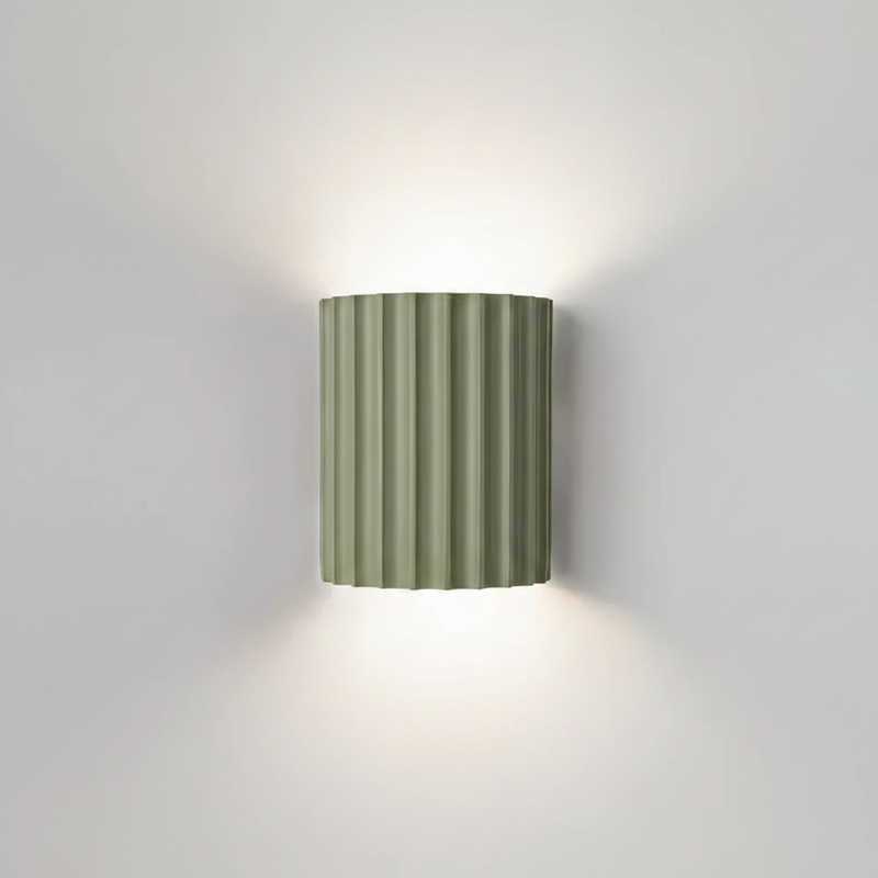 VaultGlow | Vibrant Contemporary LED Wall Sconces for Stylish Interiors