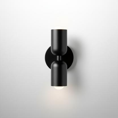 Piccadilly wall sconce Black studio packshot