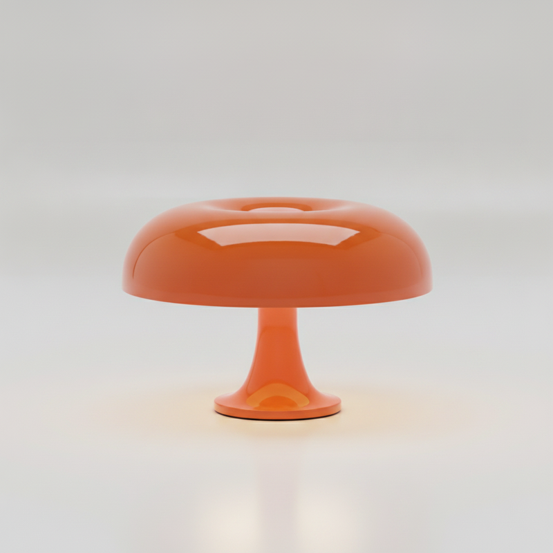 Lumosphere LED Mushroom Table Lamp - Orange studio packshot
