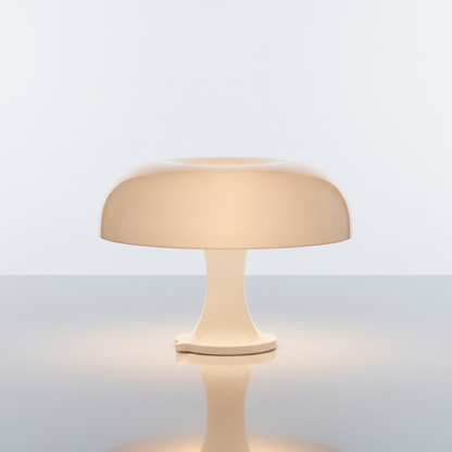Lumosphere LED Mushroom Table Lamp - White studio packshot