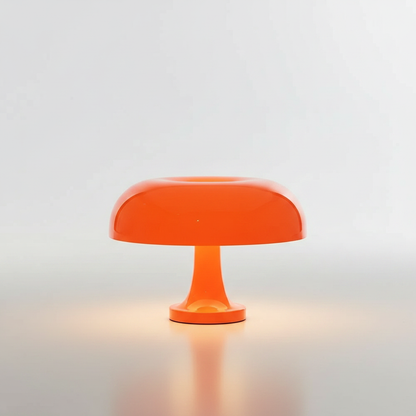 MushroomGlow LED Table Lamp - Orange studio packshot