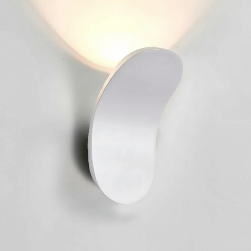 NordicGlow LED Wall Sconce - White studio packshot