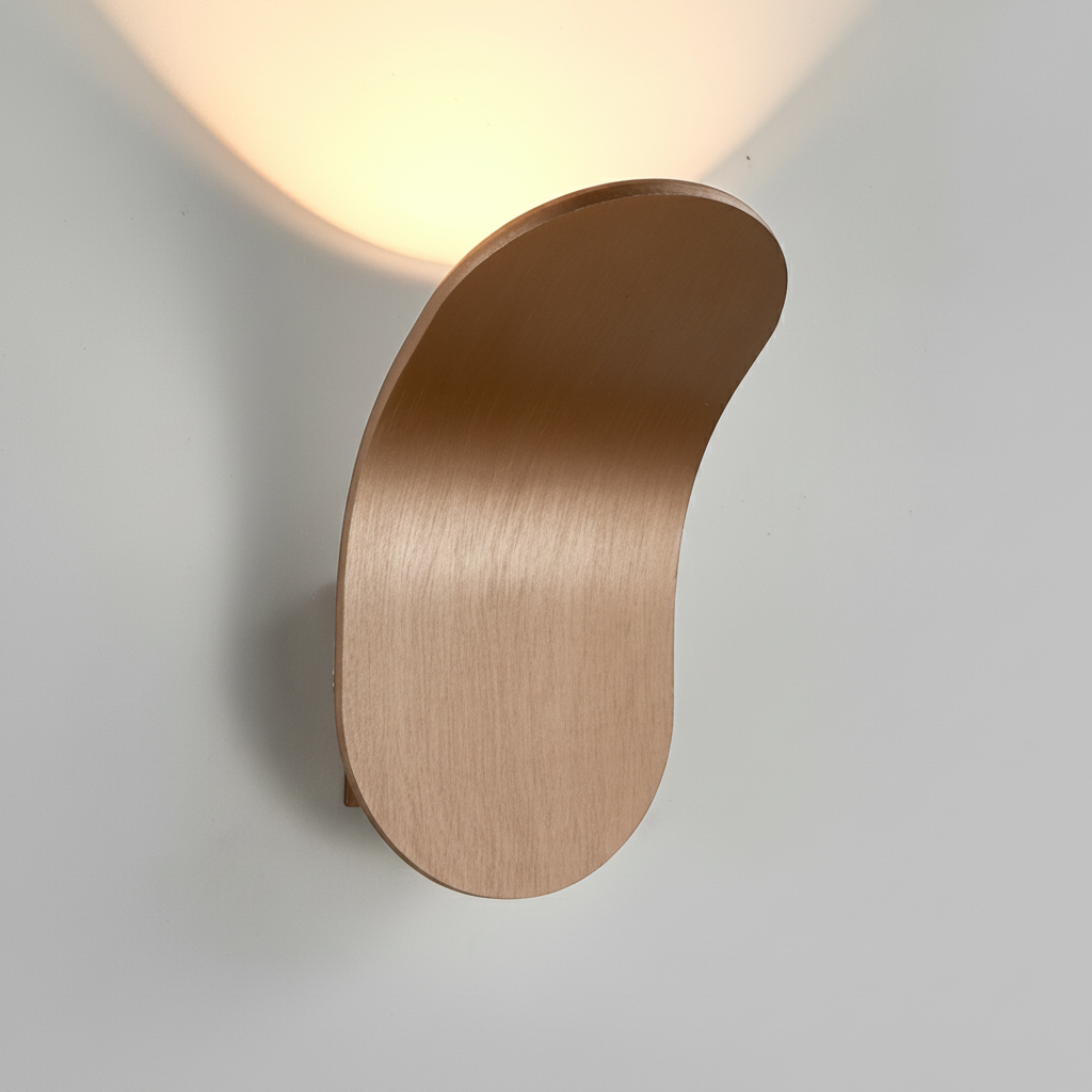 NordicGlow LED Wall Sconce - Champagne studio packshot