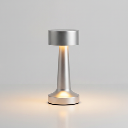 Aurelia Desk Lamp Metallic Silver packshot