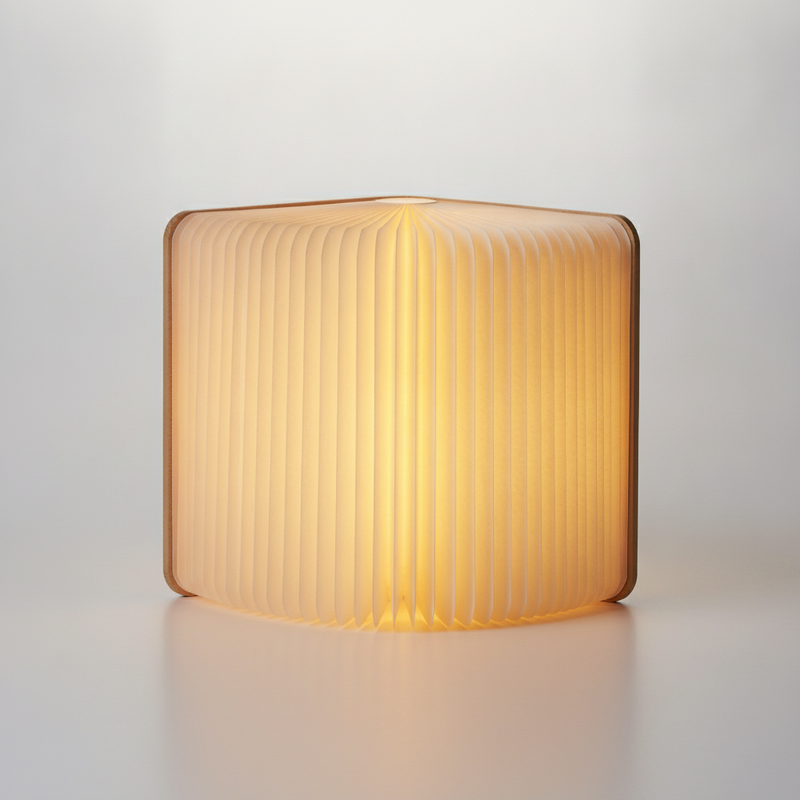 LumiFold | Portable Cordless 360° Modern Table Lamp with Adjustable Light Modes