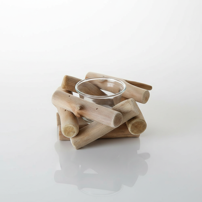 Driftwood Tealight Holder