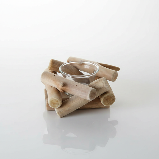 Driftwood Tealight Holder