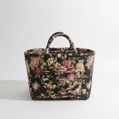 Floret floral canvas storage basket packshot