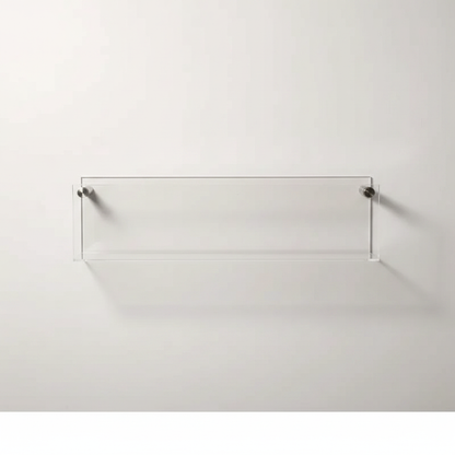 Modern Acrylic Floating Shelf Transparent
