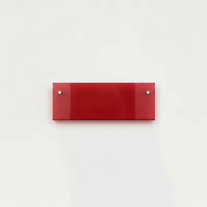 Modern Acrylic Floating Shelf Wine Red