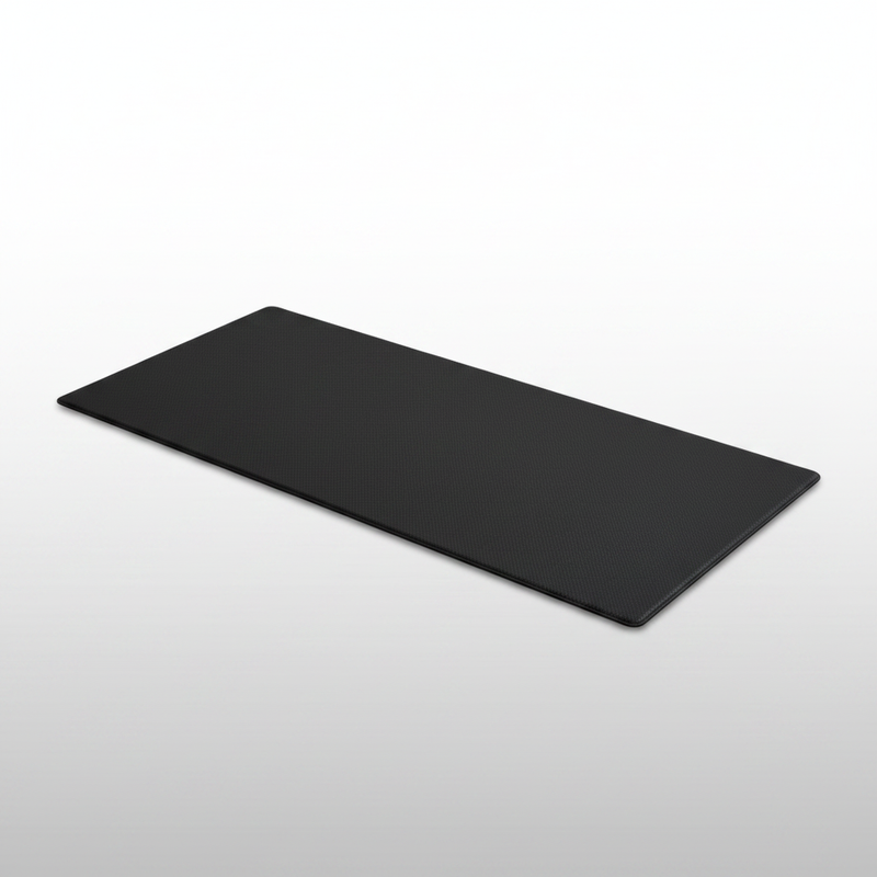 Anti-Fatigue Kitchen Mat Black studio packshot