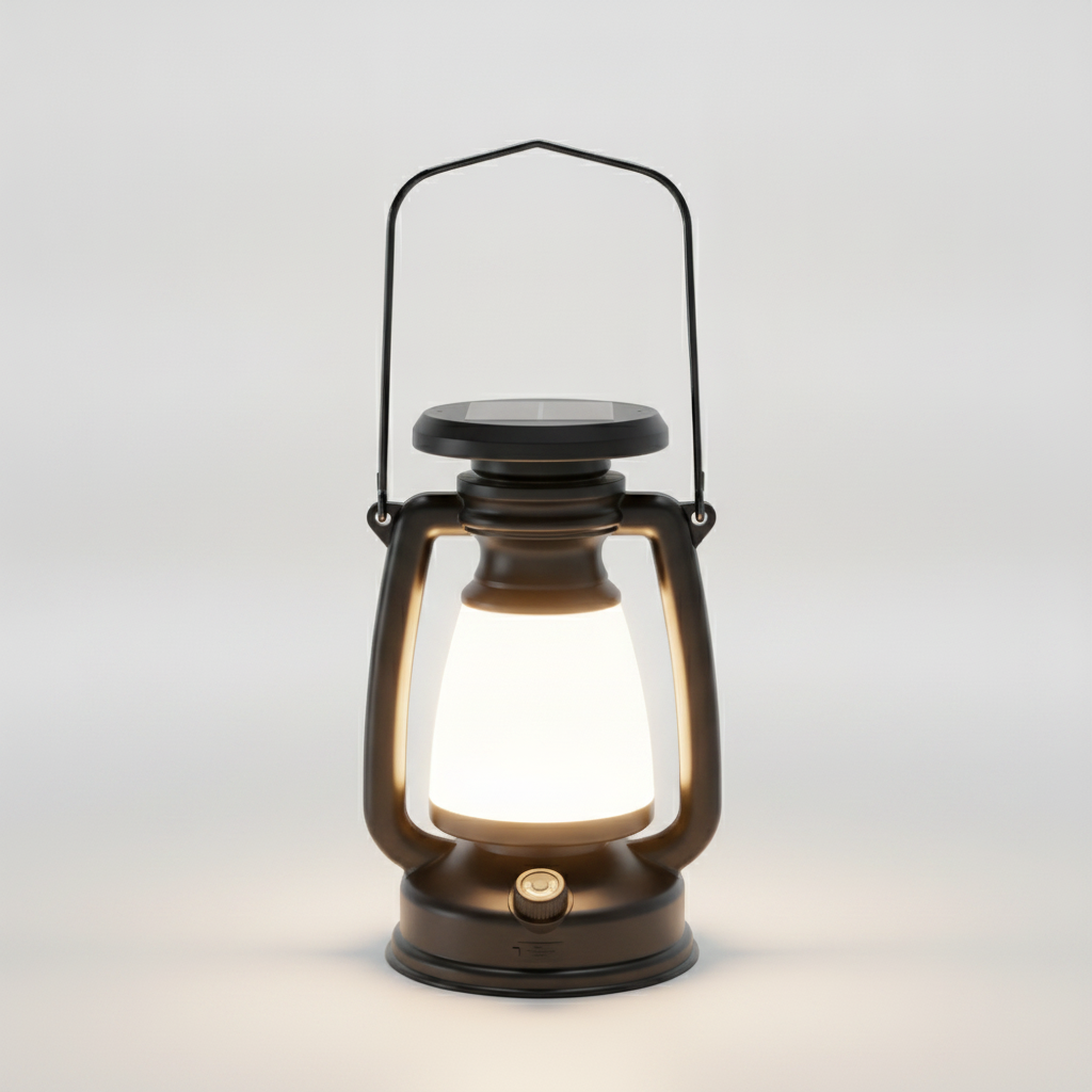Solar Dimmable USB Camping Lantern