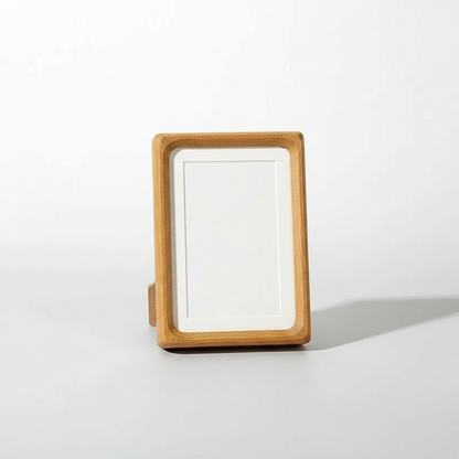 Handcrafted Solid Wood Photo Frame - Golden Sandalwood