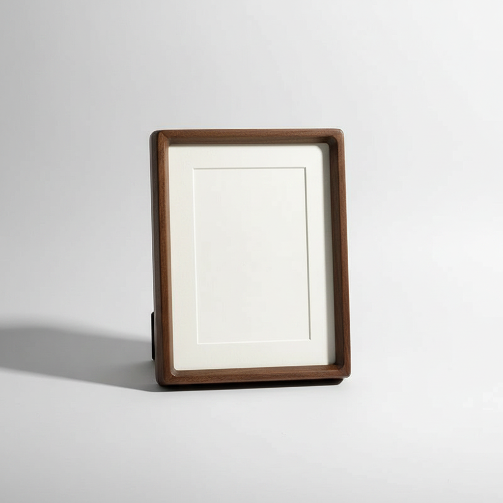 Handcrafted Solid Wood Photo Frame - South American Walnut