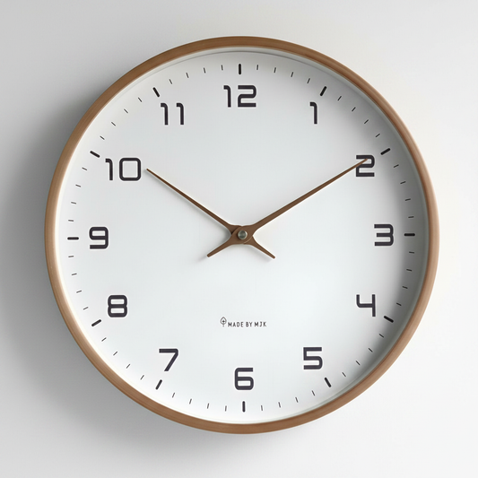 Nordic Wood Wall Clock