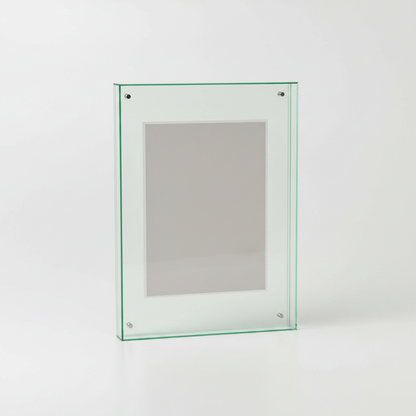 Coloured Acrylic Picture Frame - Light Green