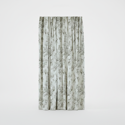 Fresh Floral Sunshade Curtain panel