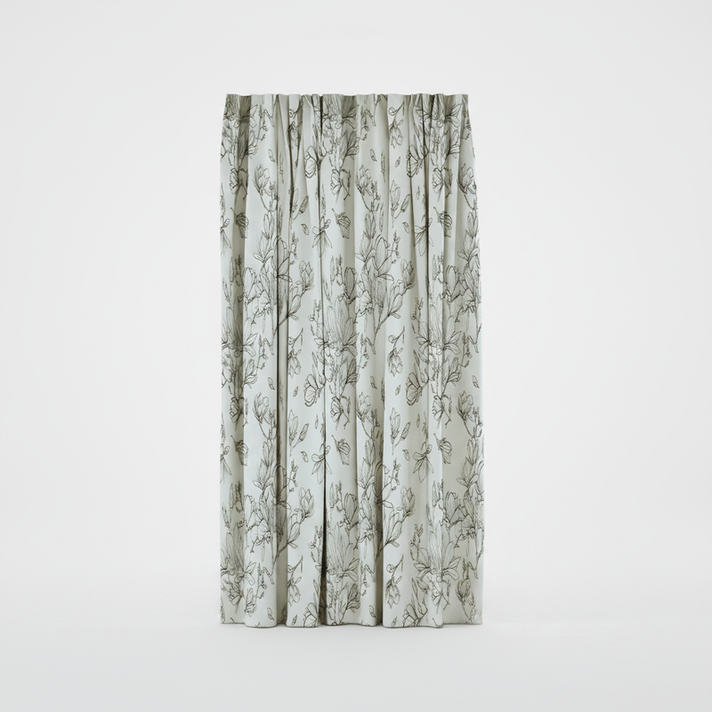 Fresh Floral Sunshade Curtain panel