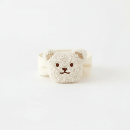 Ivory cream teddy bear curtain strap