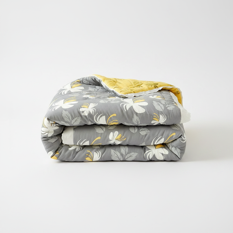 Elegant Floral Summer Blanket | Floral Pattern, Breathable