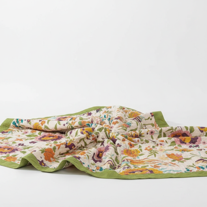 Soft Blossom Breeze Coverlet