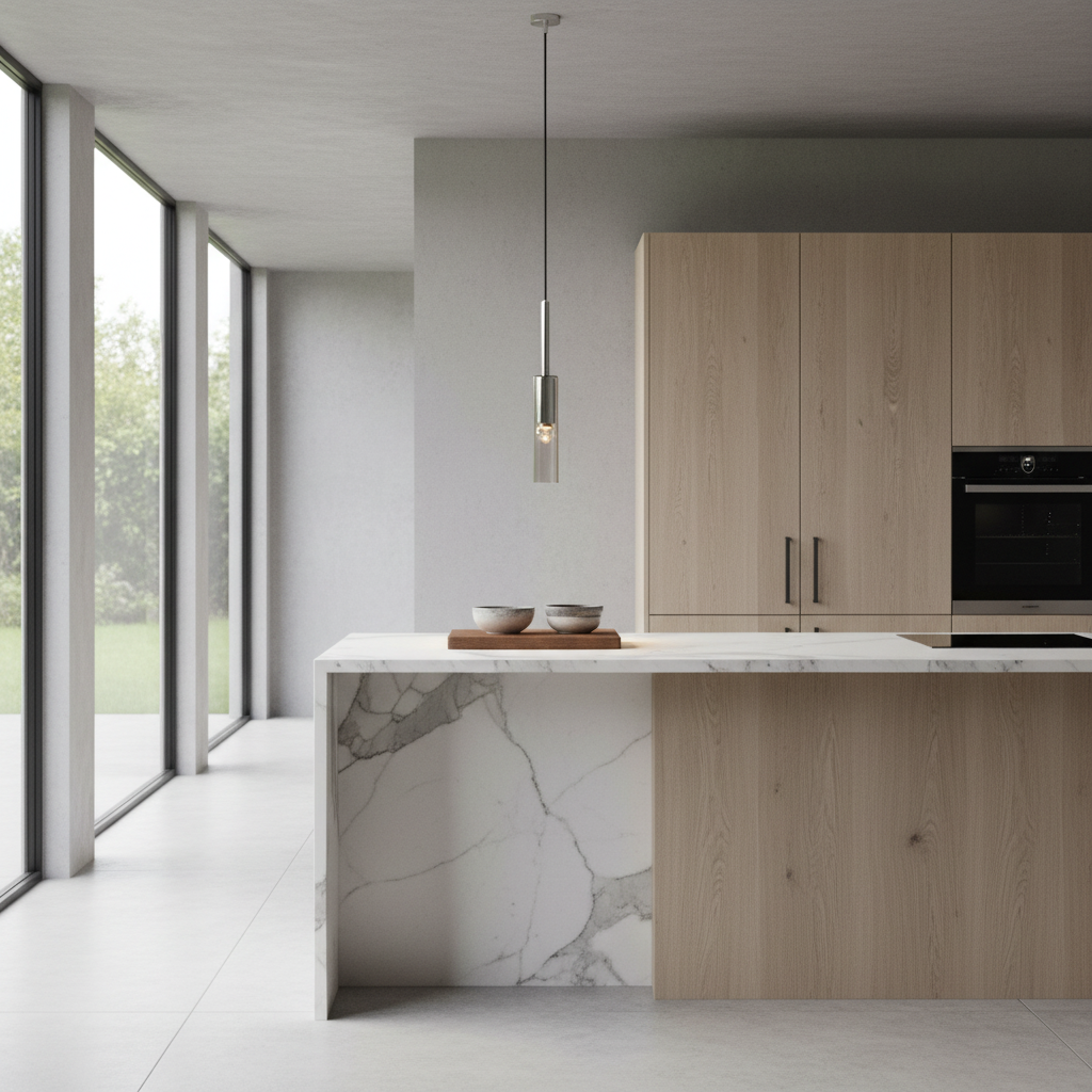 Abacus Pendant Light - lifestyle over kitchen island