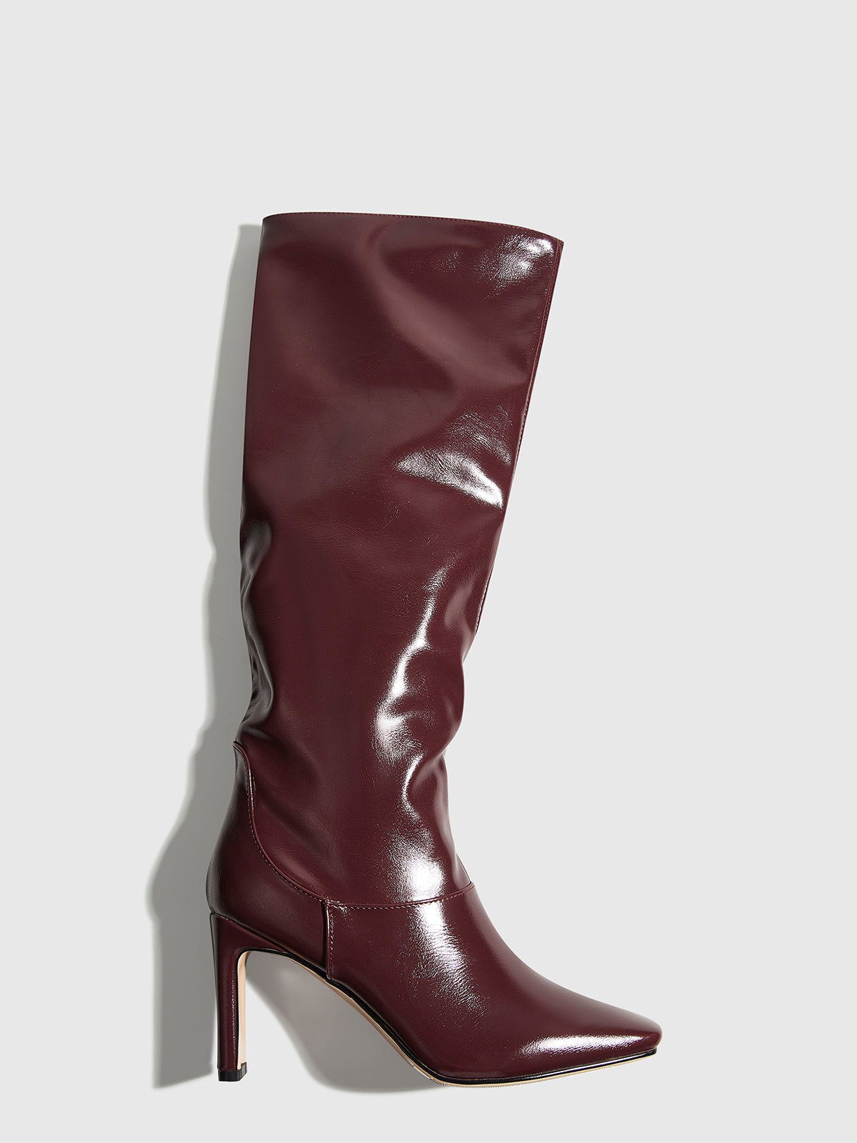Greta Women's Knee-high Boots - close-up detail