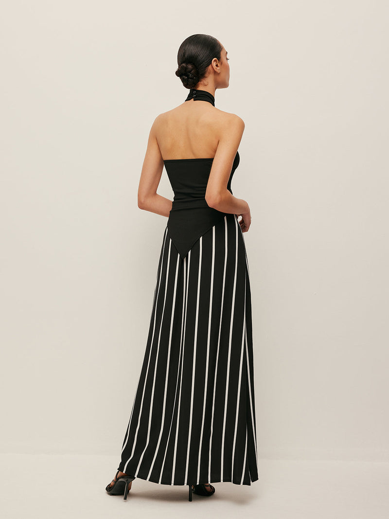 Ava Women's Asymmetric Skirt - close-up detail