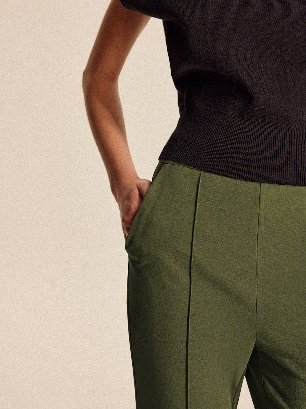 Sable Women's Trousers - full-length view