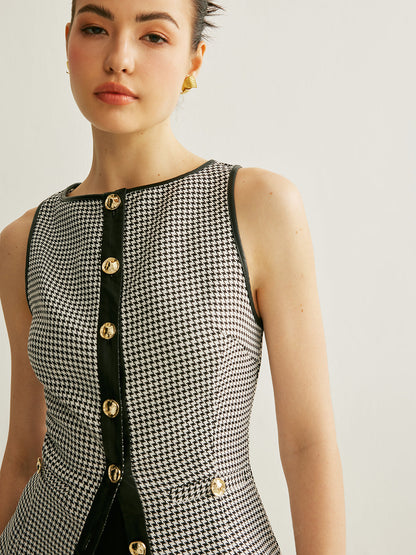 Genevieve Women's Vest - back view