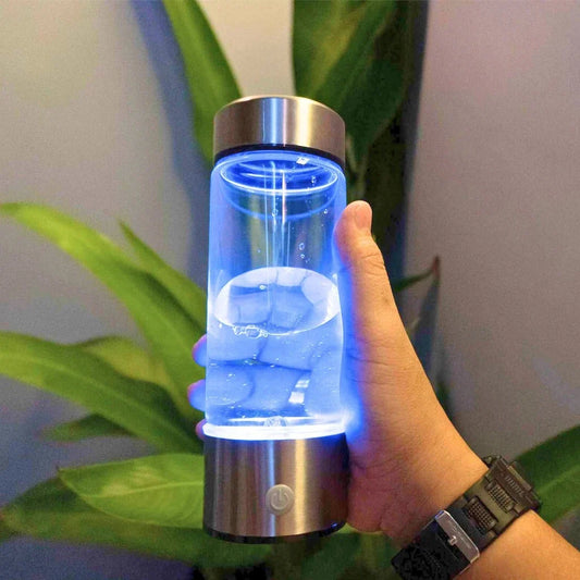 Slate Portable Water Bottle - front view