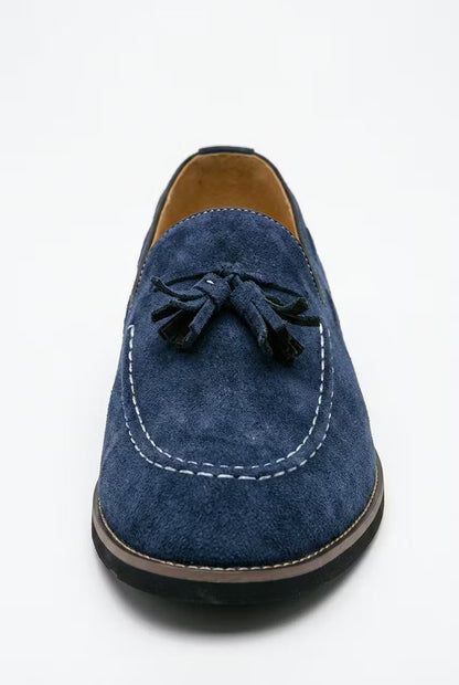 Otis Men's Suede Loafers - flat lay