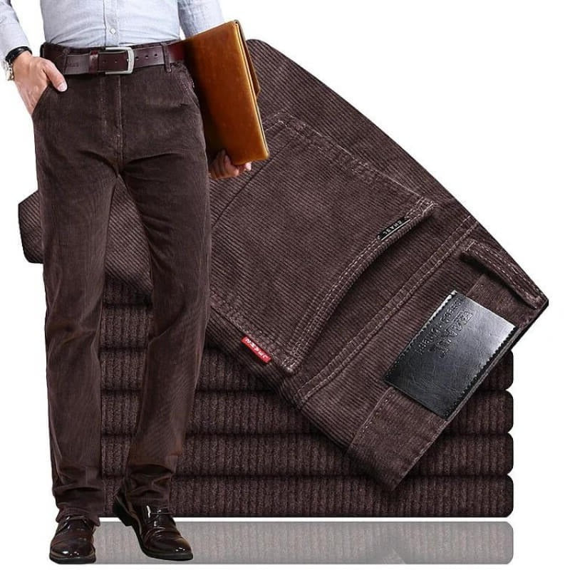 Jasper Men's Trousers - fabric and finish detail
