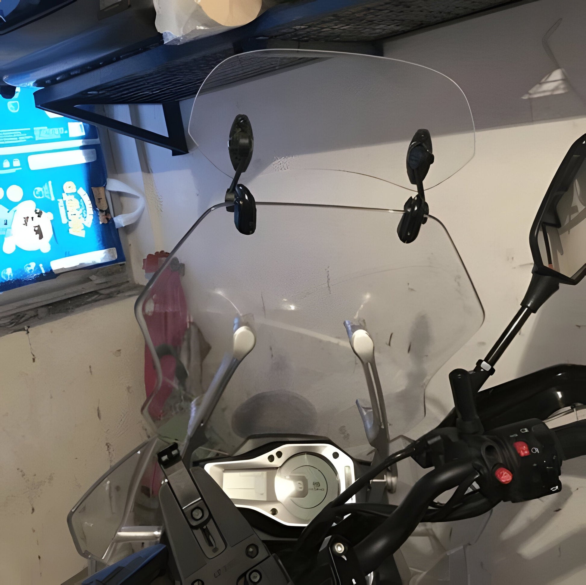 Fern Car Windshield Extension - close-up detail