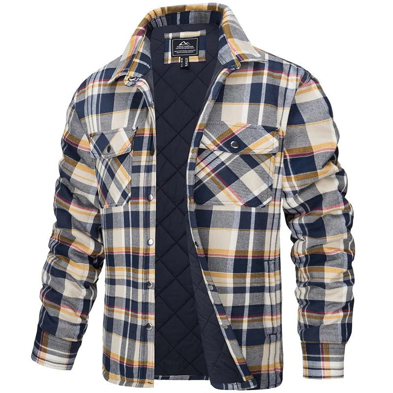 Kira Women's Plaid Jacket - full-length view