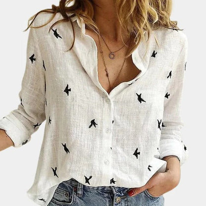 Margot Women's Shirt - styled view